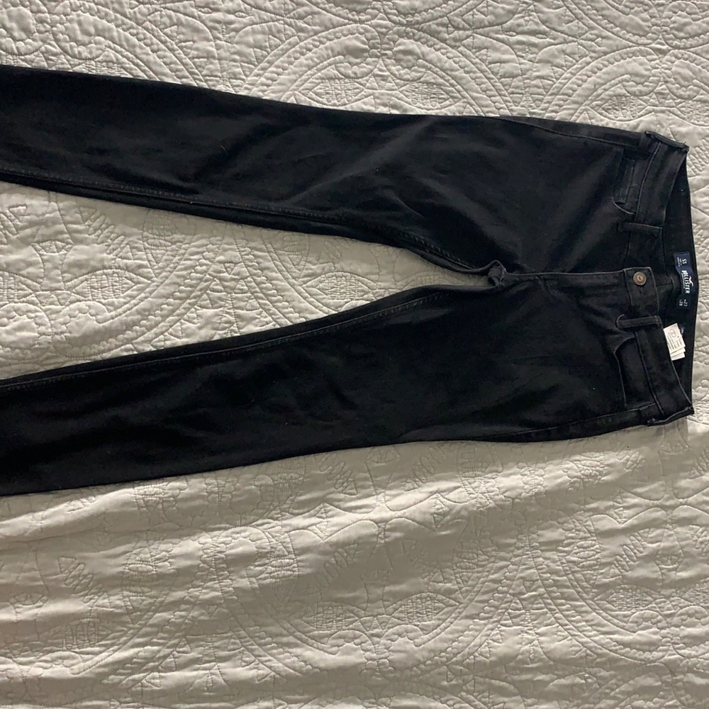 hollister black jeans